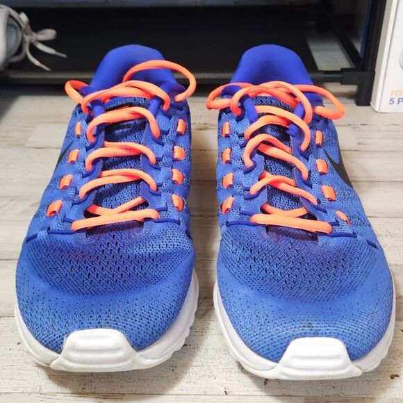 Nike Running Shoes Blue/Orange Size 9 Men – Lightweight & Comfortable - Picture 2 of 12
